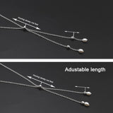 Pearl Adjustable Necklace