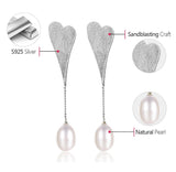 Sterling Silver & Pearl Set Earring