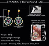 Crystal Pendant Earrings