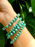 Turquoise Stone Set Bracelets
