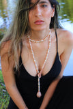 Peal Long Necklace Adjustable