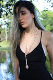 Peal Long Necklace Adjustable