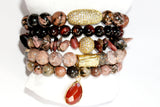 Tourmaline Stone Set Bracelet 5