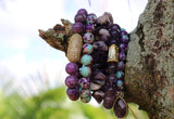 Amethyst Stone Set Bracelets