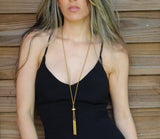 Stainless Steel Sweater Necklace