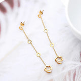 Stainless Steel Long Earring