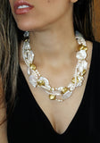 Keshi Pearl Big Necklace