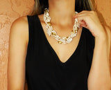 Keshi Pearl Big Necklace