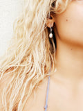 Sterling Silver Pearl Earring